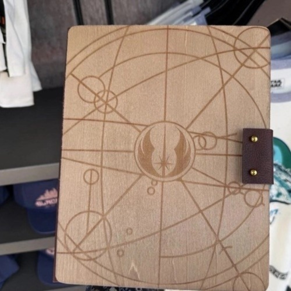 Disney Parks 2026 May The 4th Star Wars Galaxy's Edge Jedi Wood Journal